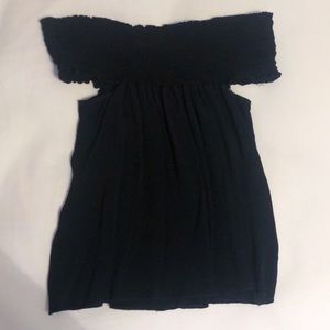 brandy melville smocked seymour top